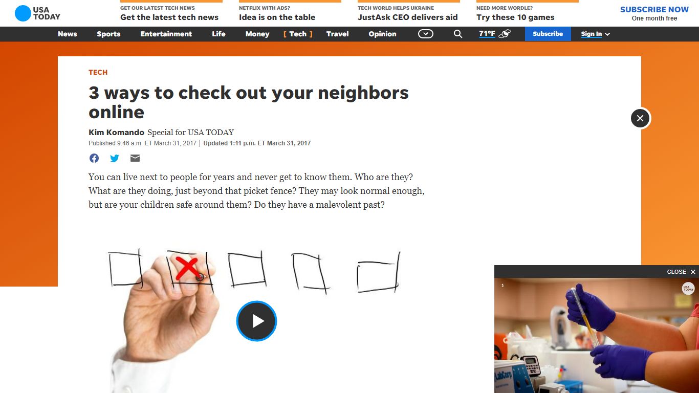 3 ways to check out your neighbors online - USA TODAY